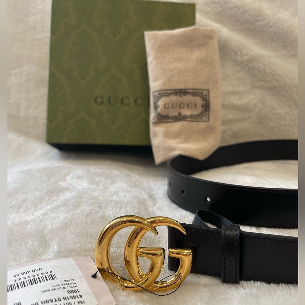 Gucci GG belt. Authentic. NWT. Size 85